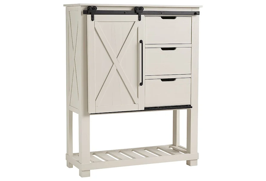 Sun Valley SUV Barn Door Chest by AAmerica at Esprit Decor Home Furnishings